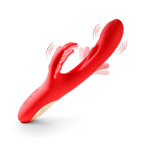 Flapping G Spot Vibrator - Dual Vibrations