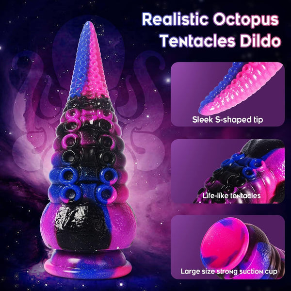 Monster Silicone Anal Dildo with Strong Suction Cup