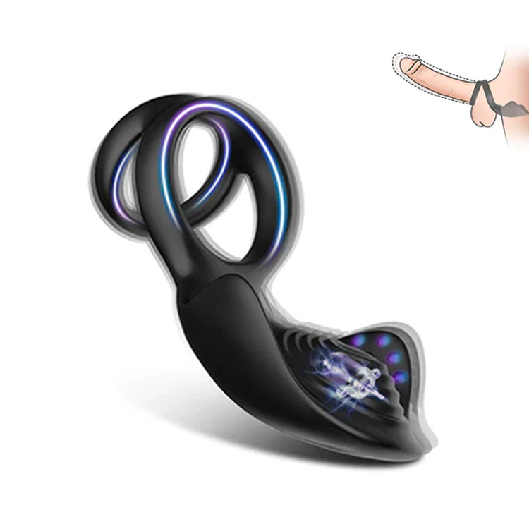 Vibra Cock Ring - Clit & USB Rechargeable