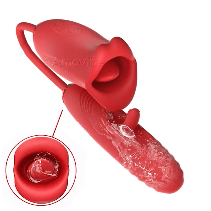 Flapping Clit Vibrator - Kissing Mouth & Vibration Oronova Flapping Clit Vibrator - Kissing Mouth & Vibration Oronova