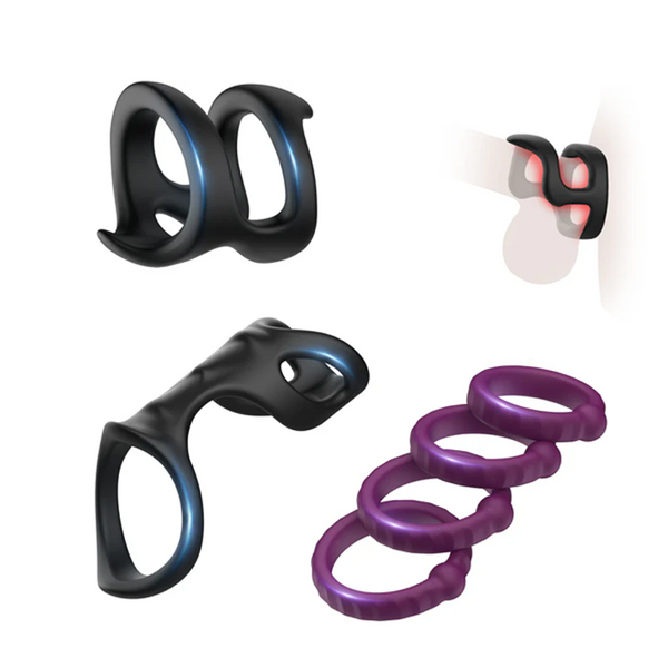 Solo & Couples Penis Ring Set