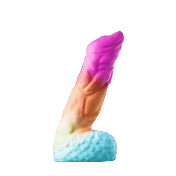 Powerful Dildo - Realistic Colorful Silicone with Strong Suction Cup