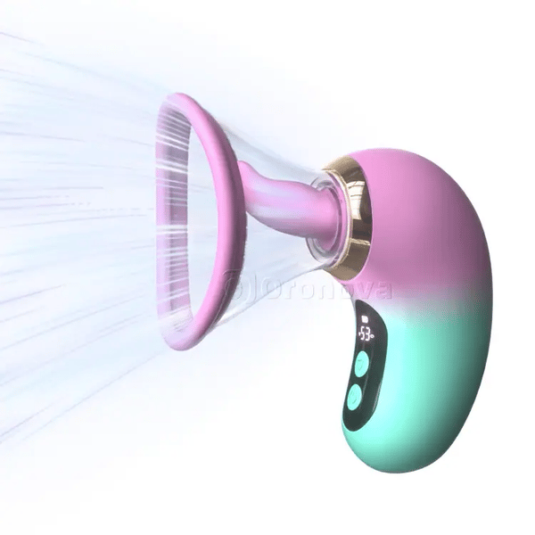 5-in-1  Sucking Vibrator with LCD Display