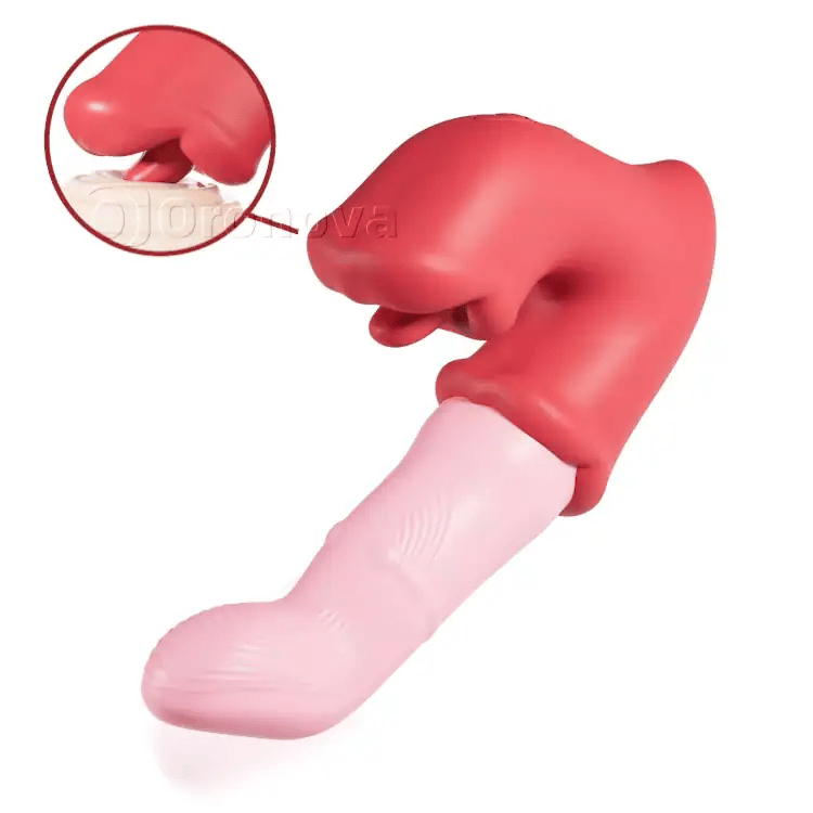 G-Spot & Clitoral Pleasure Vibrator – Tongue Licking, Waterproof