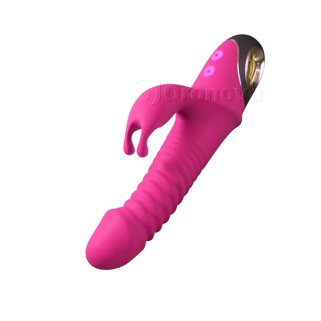 3-in-1 Thrusting Rabbit Vibrator 9 Vibration Modes