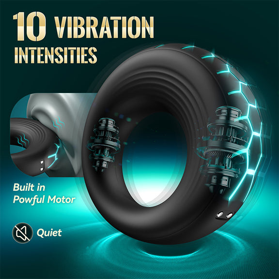 Rev Rings Vibrating Adjustable Cock Ring main image 1
