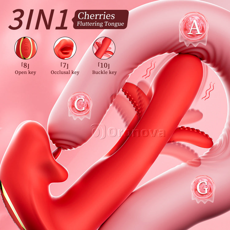 G Spot Flapping Vibrator - Kiss & Vibrate