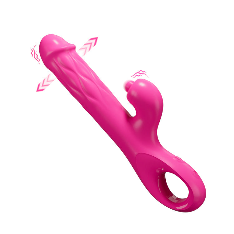 3-in-1 Tapping & Expanding Vibrator – G-Spot & Clitoral Stimulation