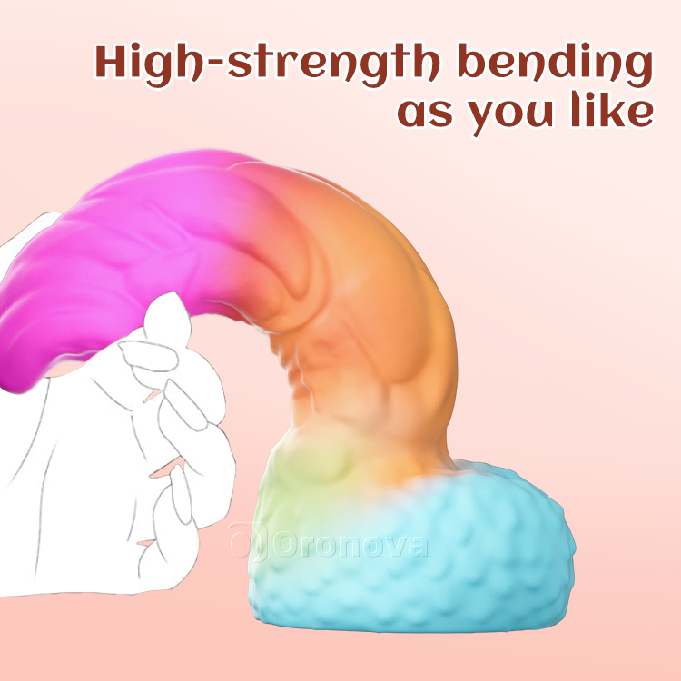 8 Inch 21cm Realistic Silicone Dildo with Strong Suction Base