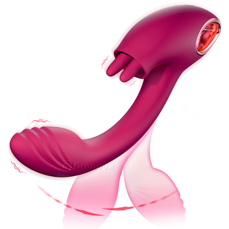 Twin Licking G-Spot Vibrator