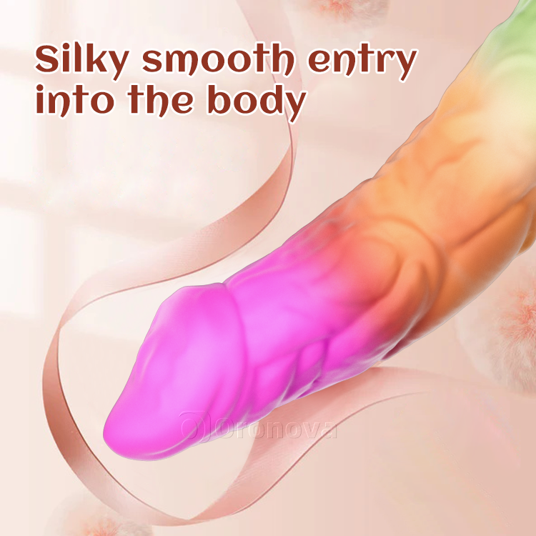 8 Inch 21cm Realistic Silicone Dildo with Strong Suction Base