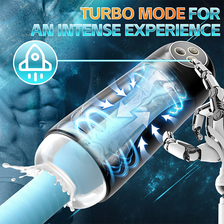 Automatic Male Masturbator – 9 Suction & Vibration Modes with Whirlpool Function