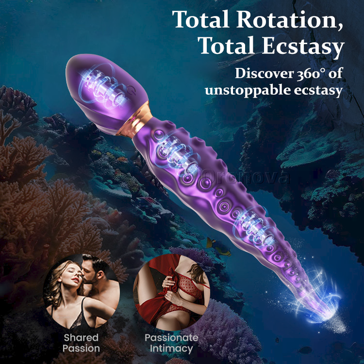 Octopus Tentacle Vibrator – Ideal for G-Spot & Nipple Stimulation