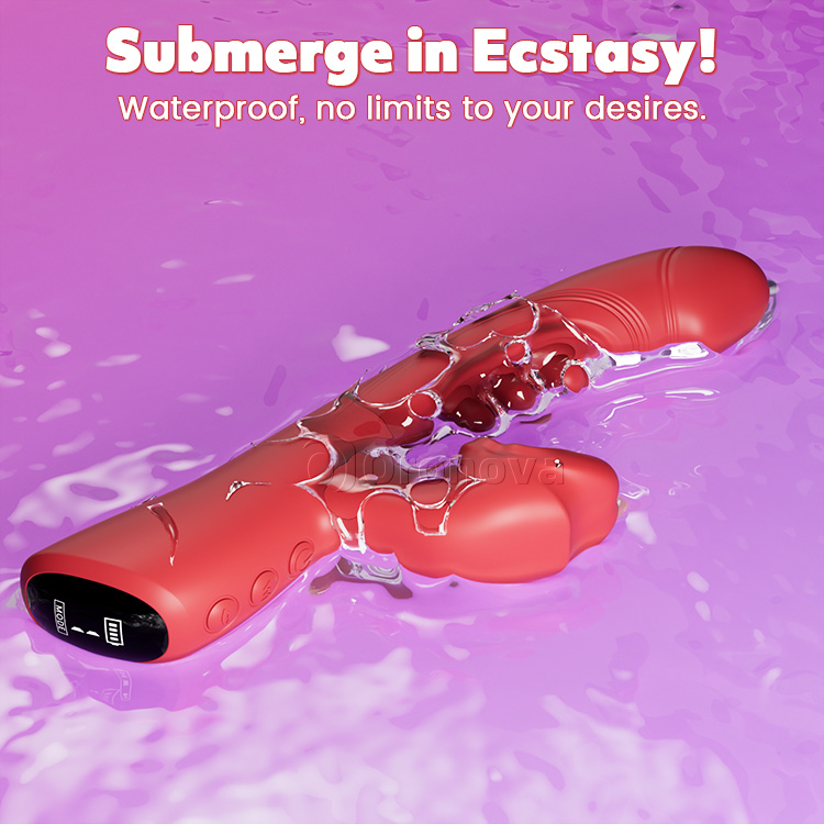 3-in-1 Kissing and Triple-Tap Vibrator – Clit & G-Spot Pleasure