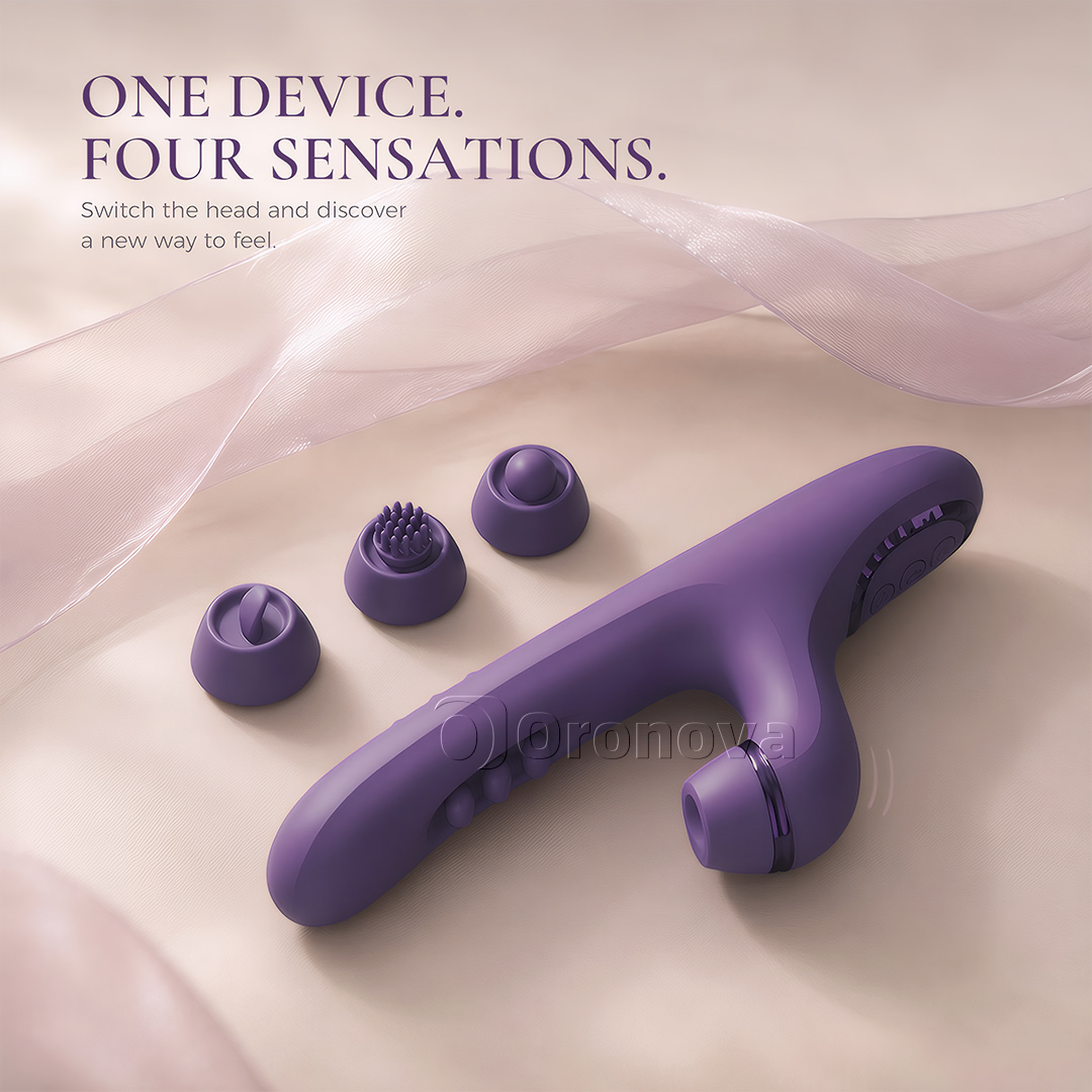 3-in-1 Multifunctional Massager | 30 Modes & 4 Versatile Attachments