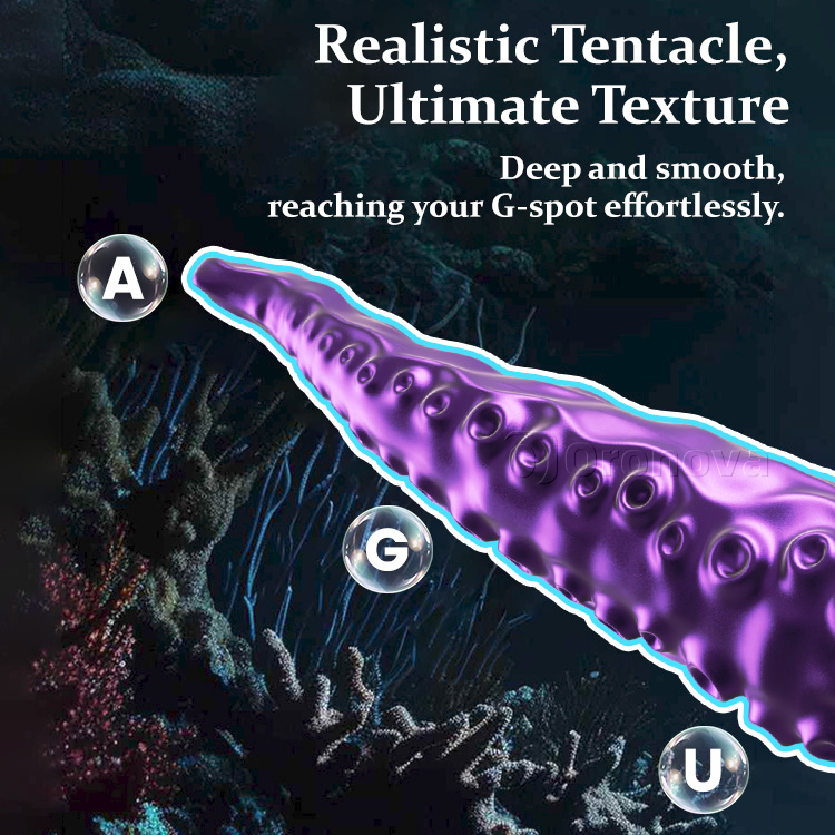 Octopus Tentacle Vibrator – Ideal for G-Spot & Nipple Stimulation