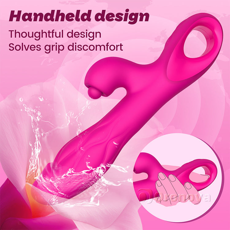 3-in-1 Tapping & Expanding Vibrator – G-Spot & Clitoral Stimulation