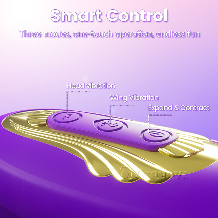 Push-pull vibrator, teasing the clitoris, triple stimulation