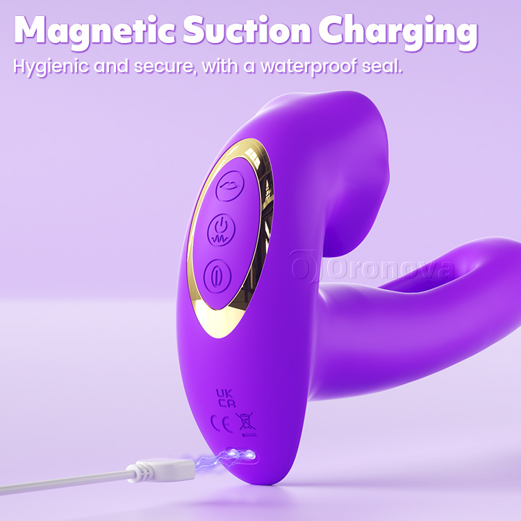 Ultimate G-Spot Pleasure with Thrusting, Licking, and Vibrating Power