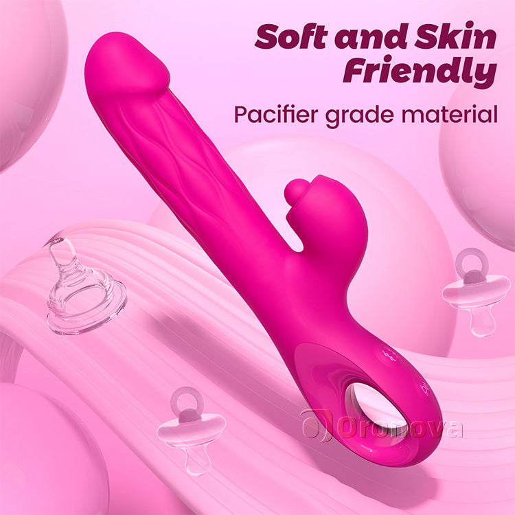 3-in-1 Tapping & Expanding Vibrator – G-Spot & Clitoral Stimulation