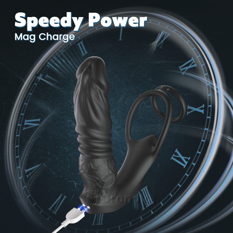 Thrusting Prostate Massager with Dual Vibration and  App Controll