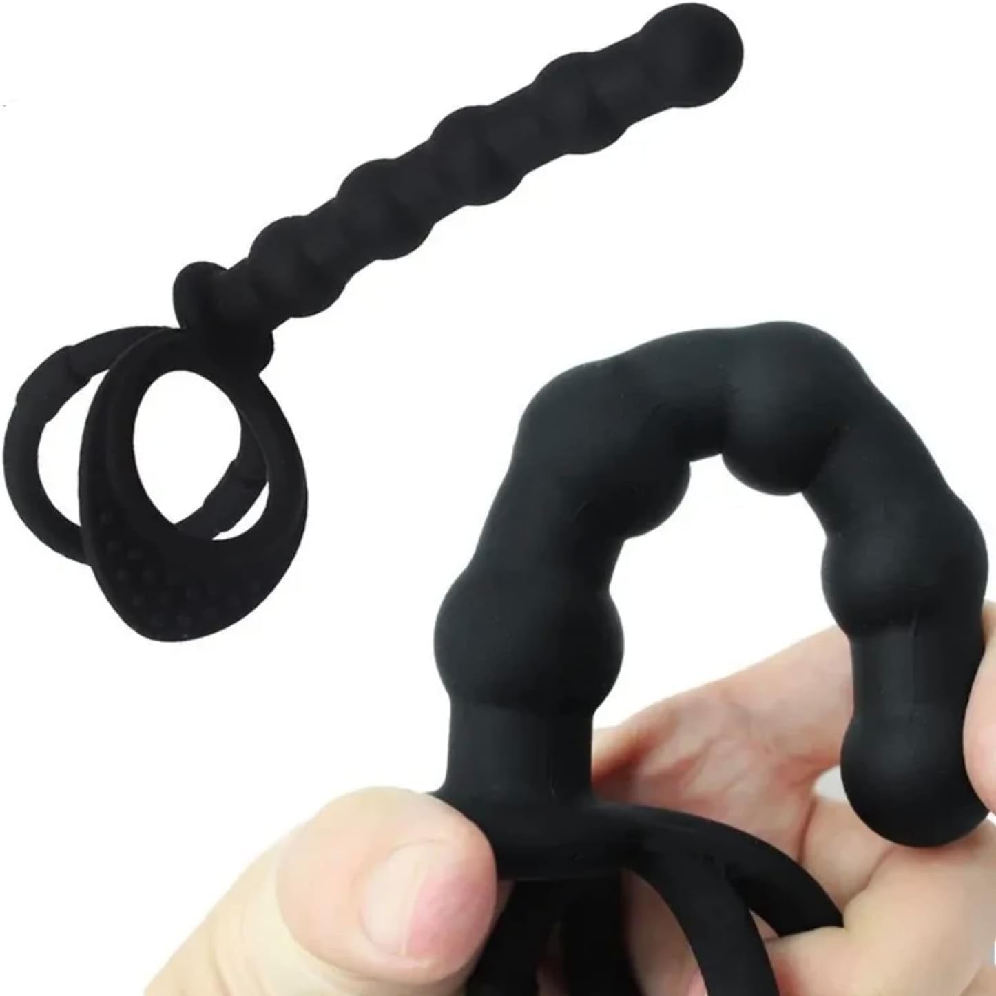 Anal Beads & Dual Rings – Enhanced Erection & Anal Stimulation