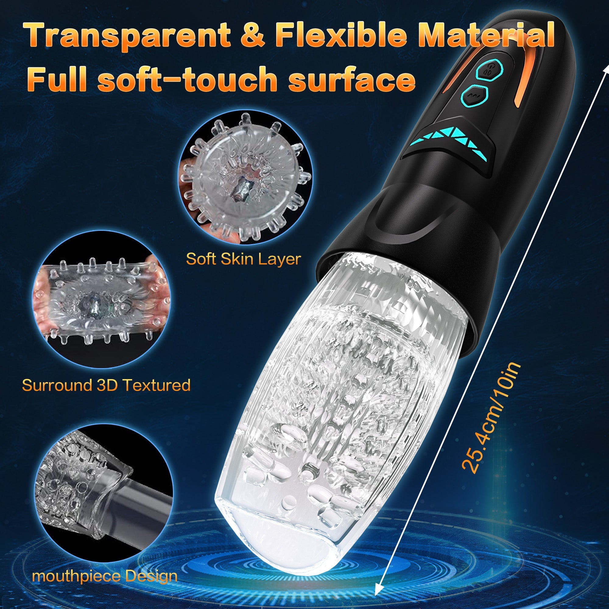 Automatic Masturbator with Vibration & Rotation