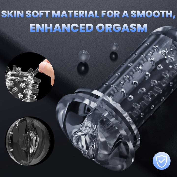 Auto Beads Male Masturbator - Massaging & Thrusting Oronova Auto Beads Male Masturbator - Massaging & Thrusting Oronova
