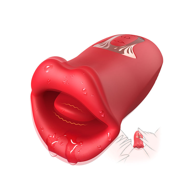 Kissing Sex Toy - Vibrating Tongue